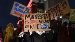 Thousands march and dozens arrested in Minneapolis protests against ICE Thousands march and dozens arrested in Minneapolis protests against ICE