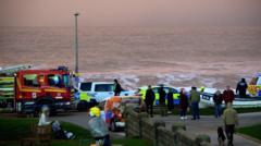 Two die and third person missing after coastal search Two die and third person missing after coastal search